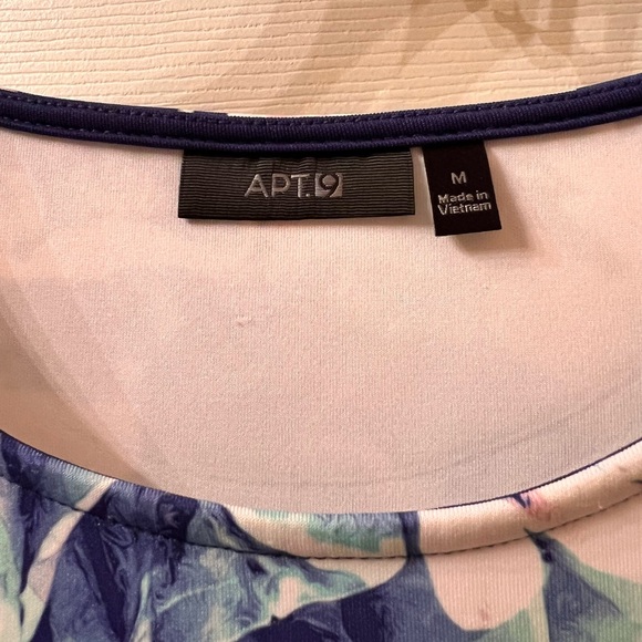 APT. 9 Dress Size M Scuba Diving Material with Pockets - Picture 5 of 5